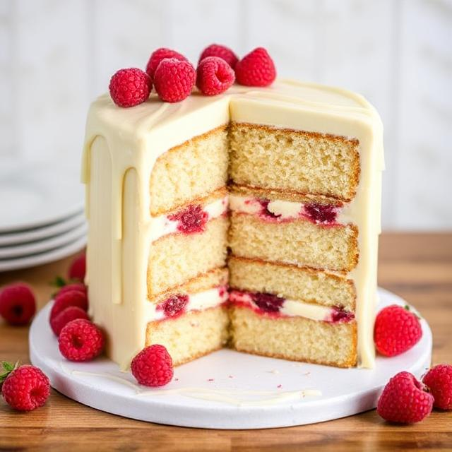 Image of White Chocolate (raspberry filling)
